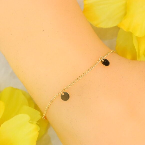 "Minimalist Anklet, Sleek & Modern Design, Women’s Fashion, YC110236-A - Picture 6 of 10